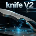 Mô hình dao đa năng Knife V2 - Thiết kế in 3D cực chất - Thumbnail 1