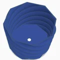 Chậu trồng cây cảnh xoắn ốc (Spiral Succulent Pot) - In 3D dễ dàng - Thumbnail 2