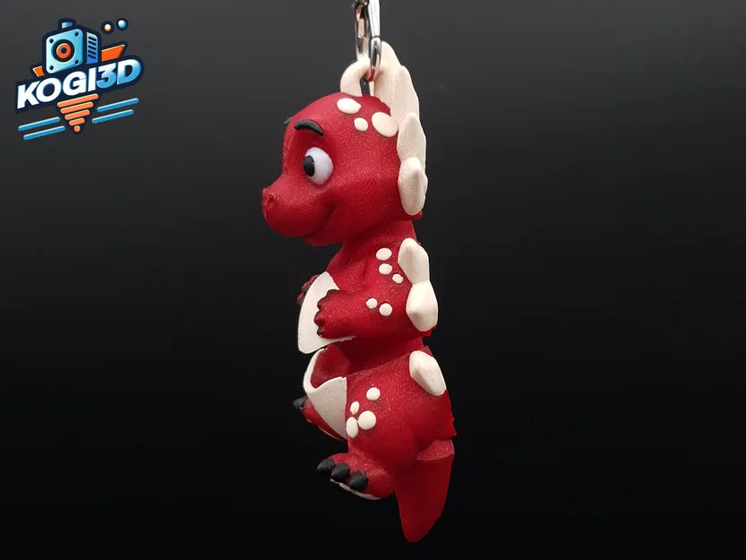 Spike - Khủng long con khớp nối in liền khối siêu đáng yêu - Image 4