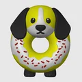 Mô hình trang trí Dog Beagle Bagel in 3D độc đáo dễ thương - Thumbnail 1
