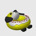 Mô hình trang trí Dog Beagle Bagel in 3D độc đáo dễ thương - Thumbnail 2