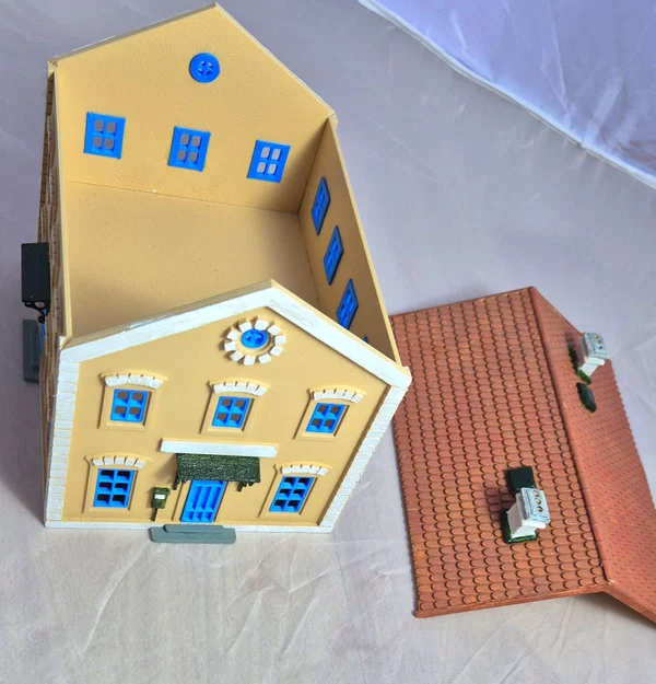 Mô hình nhà ga xe lửa Budafok Háros tỉ lệ H0 - Image 6
