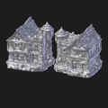 Nhà Lâu Đài Đá Cho Stonehaven - In FDM Không Cần Support - Thumbnail 3