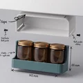 Giá Đựng Hũ Gia Vị Thông Minh Dạng Trượt Gắn Dưới Tủ Bếp - Thumbnail 2