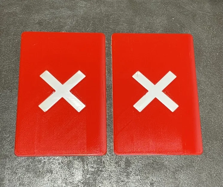 X Card / Thẻ Đỏ dùng cho Tabletop Roleplaying (TTRPG) - Image 1