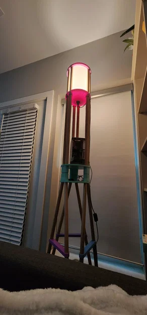 Đèn Starfarer Lamp - Thiết kế đèn đứng phong cách tương lai - Image 1