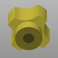 Đầu núm vặn 3D đa năng 1 inch dùng cho bu-lông 7/16 inch - Thumbnail 1
