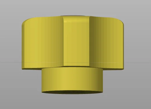 Đầu núm vặn 3D đa năng 1 inch dùng cho bu-lông 7/16 inch - Image 2