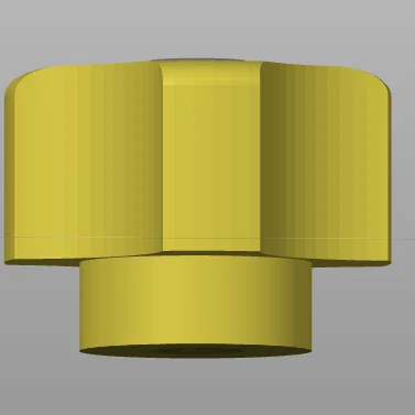 Đầu núm vặn 3D đa năng 1 inch dùng cho bu-lông 7/16 inch