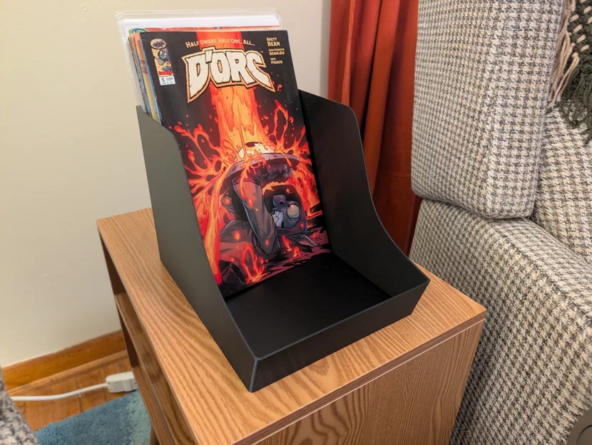 Khay Đựng Truyện Tranh (Comic Bookshelf Holder) Tiện Lợi Bằng In 3D - Image 1