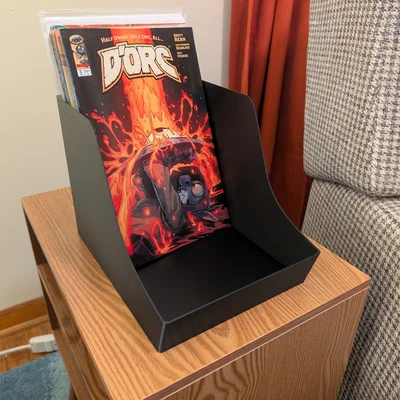 Khay Đựng Truyện Tranh (Comic Bookshelf Holder) Tiện Lợi Bằng In 3D