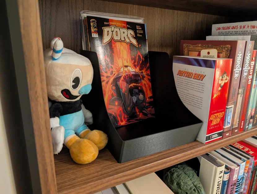 Khay Đựng Truyện Tranh (Comic Bookshelf Holder) Tiện Lợi Bằng In 3D - Image 3