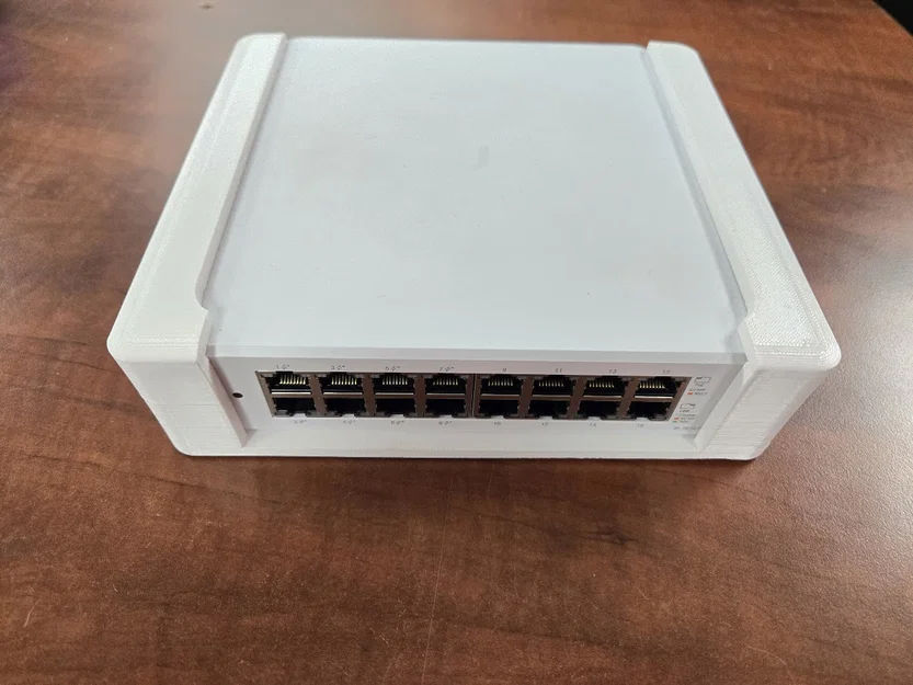 Giá treo VESA 100x100 cho Ubiquiti Switch Lite 16 (Tường / Dưới bàn) - Image 3