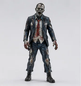 Mô hình Zombie 8 - Tượng Figure trang trí phong cách tận thế ấn tượng - Image 1