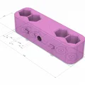 Adapter gắn bit Bosch GSR 12V-35 FC (có ngàm nam châm) - Thumbnail 3