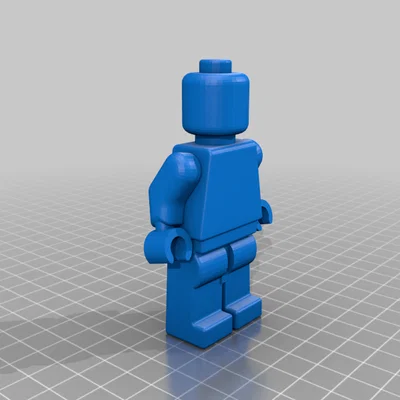 Mô hình nhân vật Minifig kiểu Lego 3D độc đáo