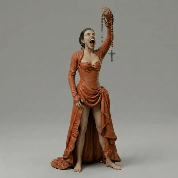 Mô hình 3D ma cà rồng Regine Dandridge Fright Night Part 2 độc đáo - Image 1