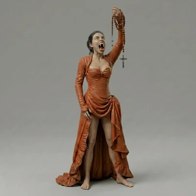 Mô hình 3D ma cà rồng Regine Dandridge Fright Night Part 2 độc đáo