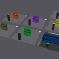 Hộp Crayon Caddy cho lớp học hoặc ở nhà - Thumbnail 3