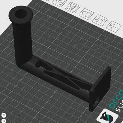 Giá treo cuộn nhựa (spool holder) chất lượng cho Bambu Lab A1 mini