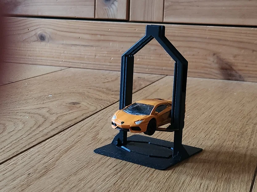 Cầu nâng xe thủ công cho mô hình 1:87 (tỉ lệ H0) - Image 1