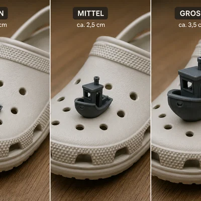 Crocs Benchy Charm – 15 mm / 25 mm / 35 mm