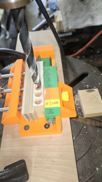 Jig khoan lỗ Wood Cartridge (Wood cartridge drill jig) - Image 3