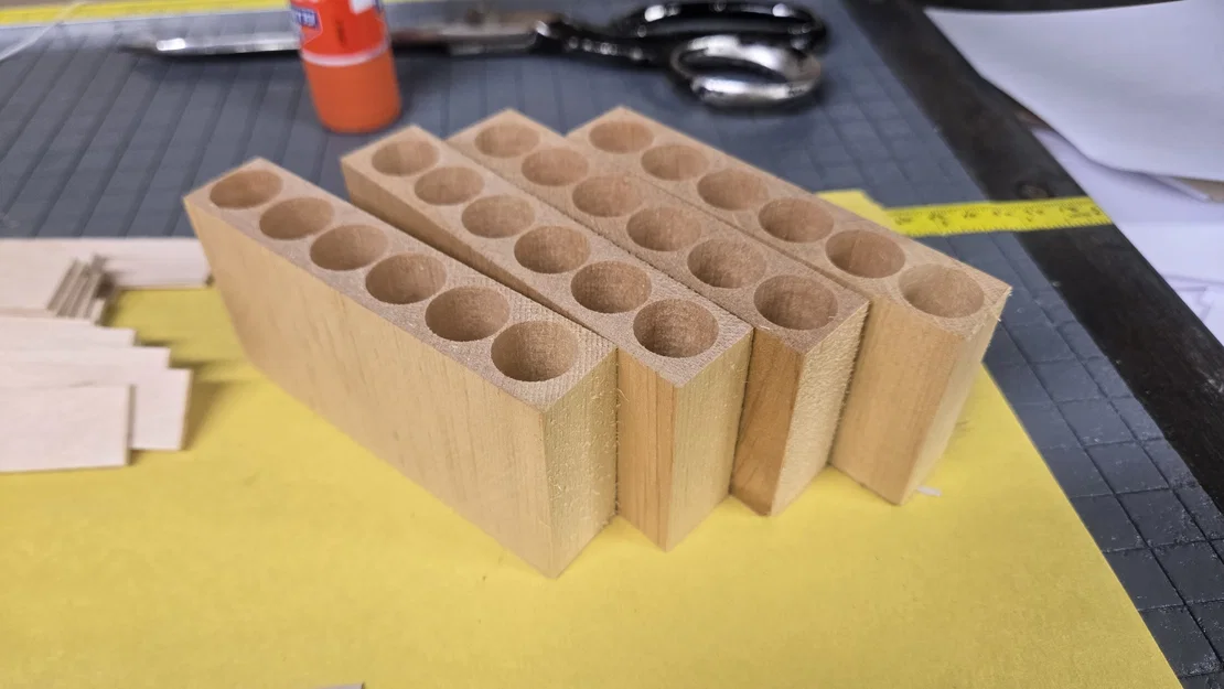 Jig khoan lỗ Wood Cartridge (Wood cartridge drill jig) - Image 6