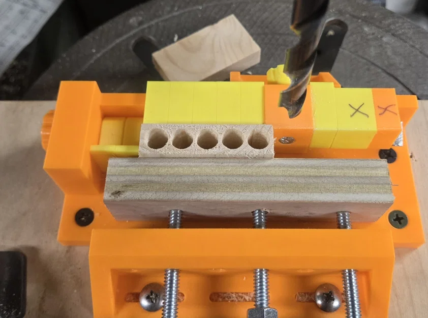 Jig khoan lỗ Wood Cartridge (Wood cartridge drill jig) - Image 7