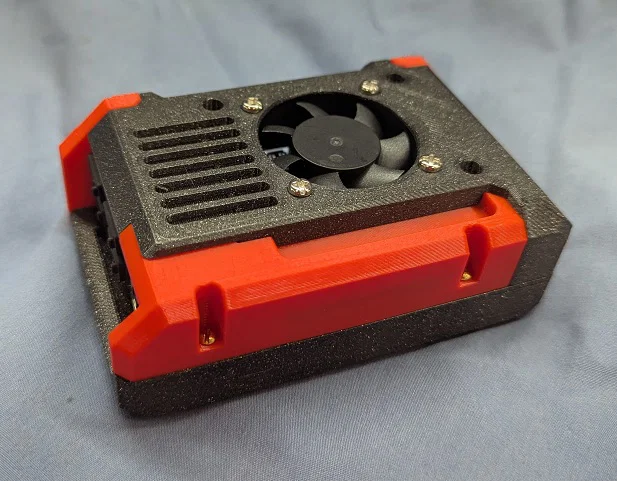 Vỏ case Raspberry Pi 4 kèm tản nhiệt và giá treo tường tiện lợi - Image 2