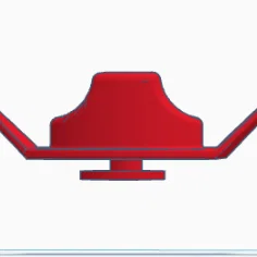 Phụ kiện gắn giày 3D - Mũ cao bồi Cowboy Hat Clog Charm