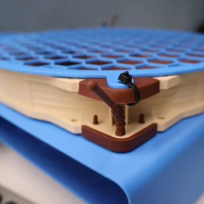 Đế gắn quạt 200mm Noctua nằm ngang - Tăng cường tản nhiệt cho PC