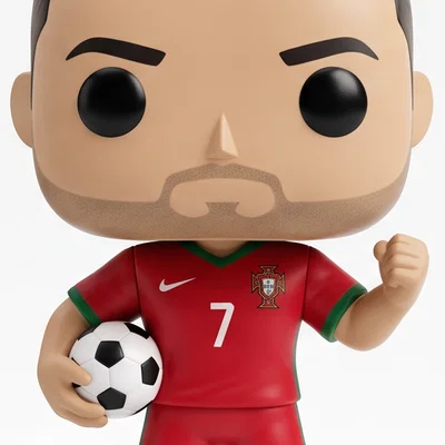Mô hình 3D Christiano Ronaldo Funko Pop (STL)