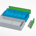 Khay đựng đồ trung tâm tiện lợi cho xe Honda - Thumbnail 1