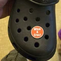 Phụ kiện trang trí dép Jibbitz "What A Croc!" in 3D cực chất - Thumbnail 2