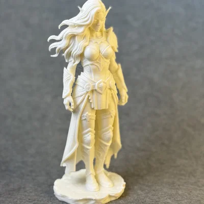 Nữ Elf Chiến Binh (Warrior female Elf)