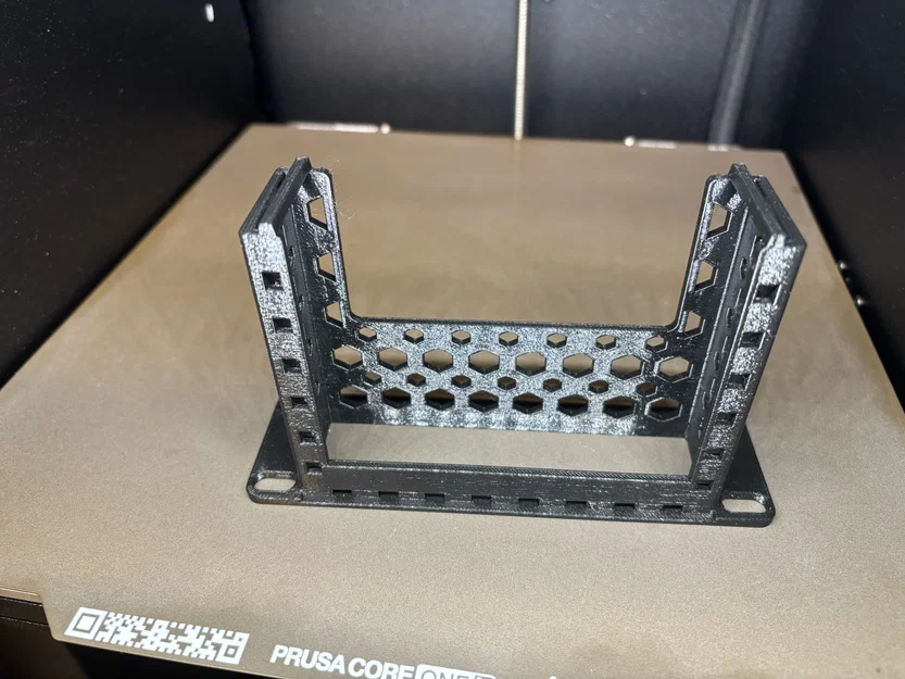 Giá đỡ rack 1U 6-inch cho MikroTik hEX S - Image 2