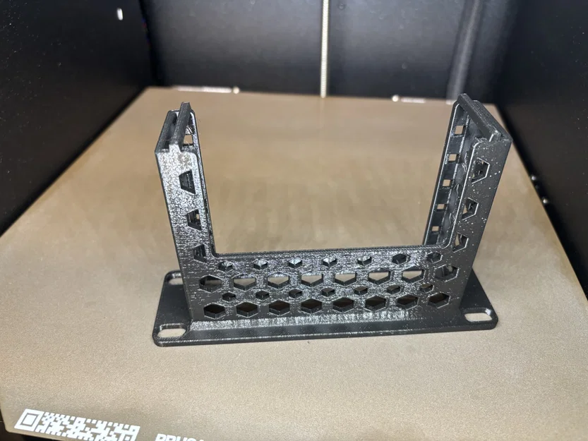 Giá đỡ rack 1U 6-inch cho MikroTik hEX S - Image 3