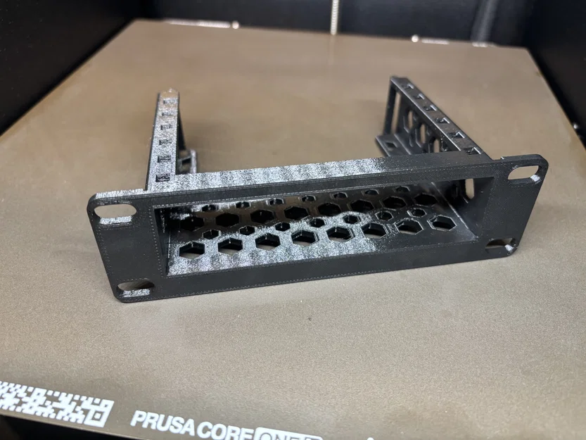 Giá đỡ rack 1U 6-inch cho MikroTik hEX S - Image 4