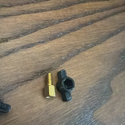 Wingnut đơn giản cho Hex Brass Standoff M3