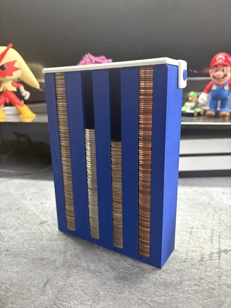 Hộp Đựng Tiền Xu (Coin Holder) In 3D Gọn Gàng Tiện Lợi - Image 1