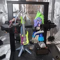 Cyberpunk Rocker – Tượng Nữ Rockstar Cyberpunk - Thumbnail 8