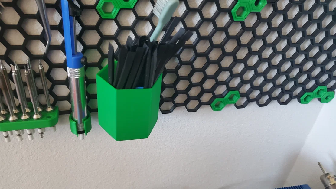 HSW Hex Bin/Bucket/Container Parameterized – Thùng/khay lục giác tùy chỉnh - Image 1