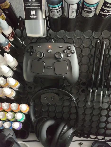 Giá treo tường Steam Controller 2 kèm Puck (Multiboard, Honeycomb) - Image 3