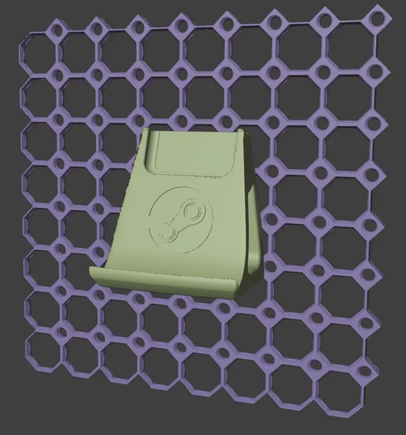 Giá treo tường Steam Controller 2 kèm Puck (Multiboard, Honeycomb) - Image 6