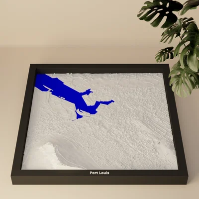 Port Louis, Mauritius - Mô hình thu nhỏ 3D