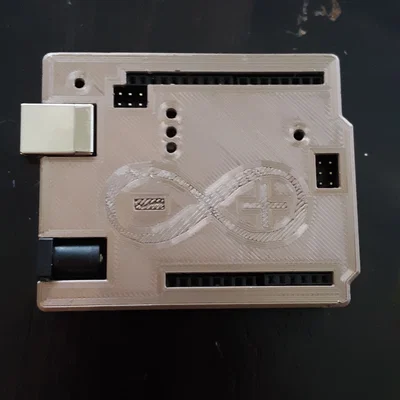 Hộp Arduino Uno Có Logo (Arduino Uno Case With Logo)