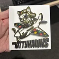 Mô hình logo 3D The Kittyhawks (Ska Punk band) ấn tượng - Thumbnail 1