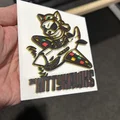 Mô hình logo 3D The Kittyhawks (Ska Punk band) ấn tượng - Thumbnail 3
