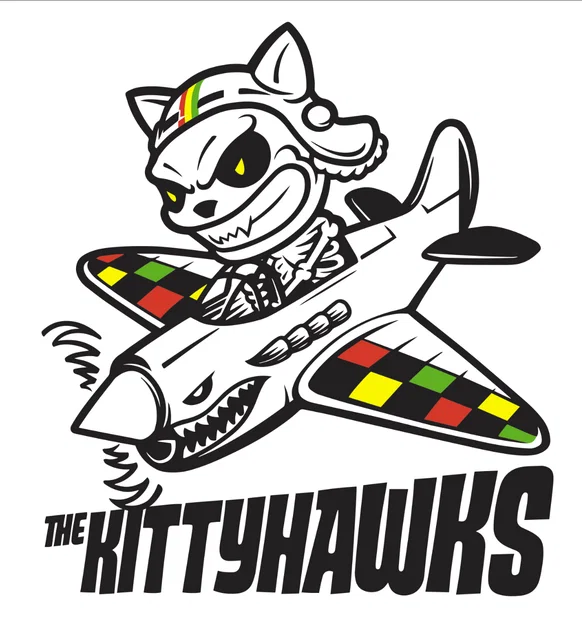Mô hình logo 3D The Kittyhawks (Ska Punk band) ấn tượng - Image 7